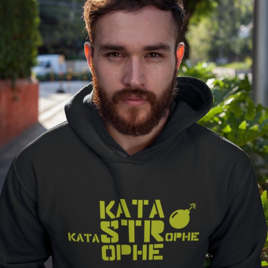 KATASTROPHE - The Must-Have Hoodie with the clear announcement
