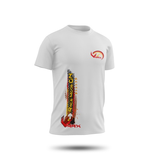 VMAX T-Shirts - The Original for Motorsport Enthusiasts - White