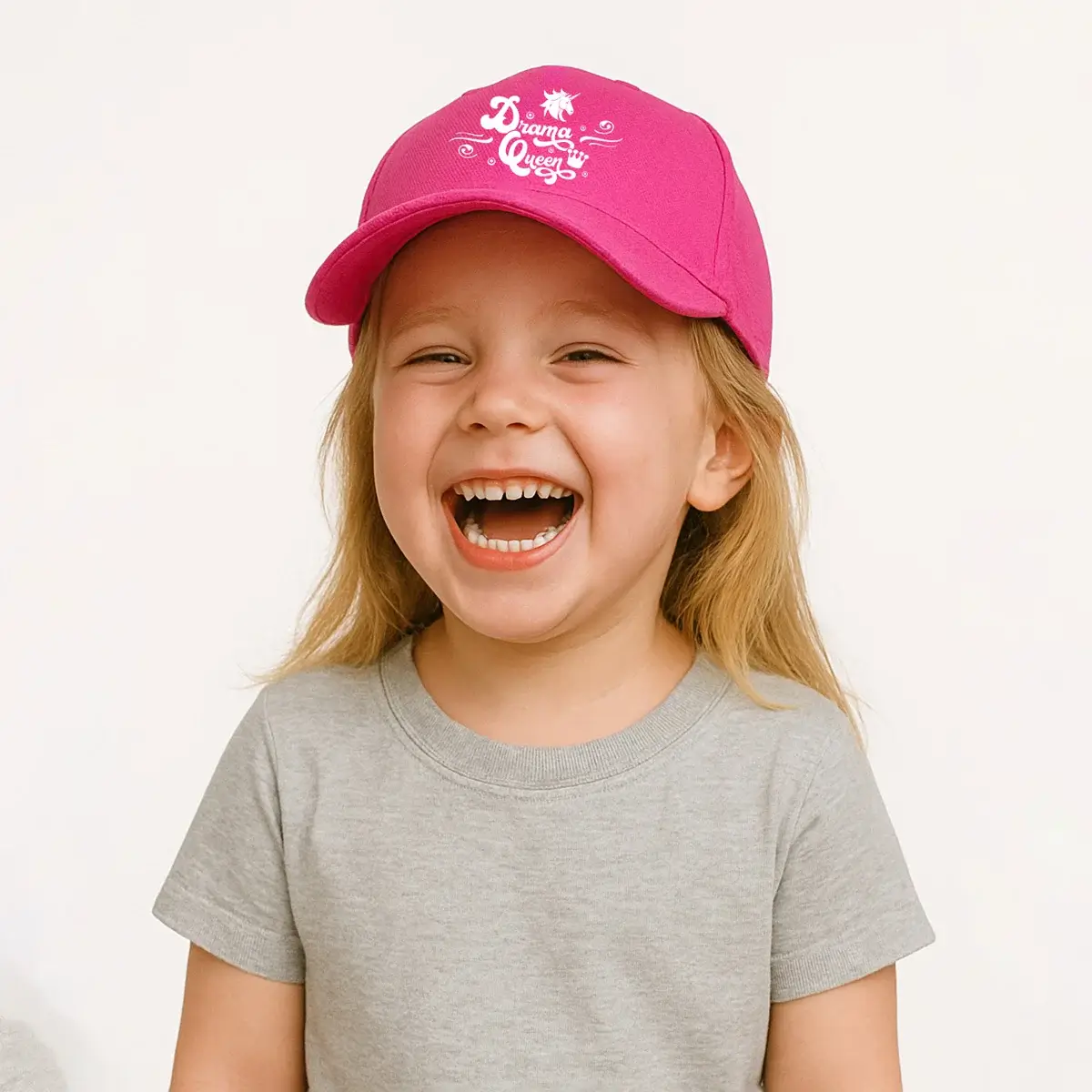 Kinder-Cap “100% Drama Queen” – Krone war gestern, Cap ist heute!