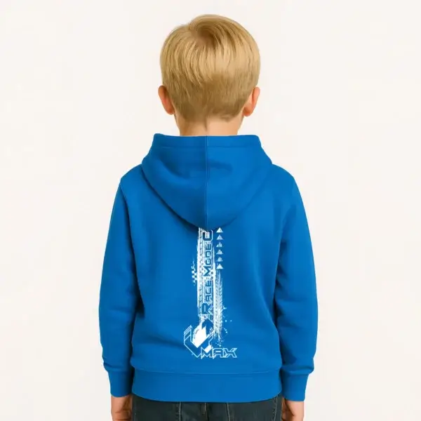 Kinder-Zoodie “Life is Better on Racetracks” - Sweatjacke mit Kapuze – Bild 2