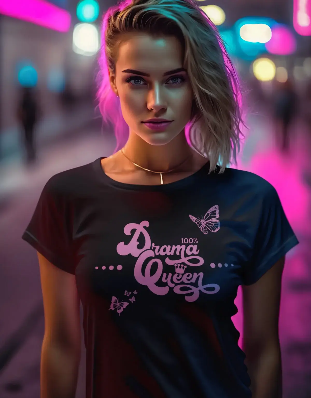 Drama Queen - Damen T-Shirt - tolle Farben