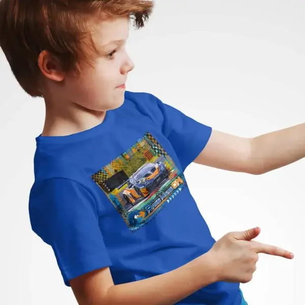 Kids T-Shirt - RACE MODE ON - Lamborghini Huracán GT3 EVO2 - Image 2