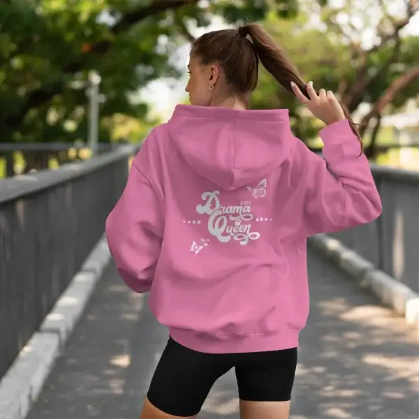 Ladies' hoodie "100% Drama Queen" - Image 7