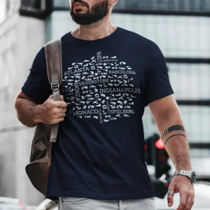 Herren T-Shirt “Global Racetrack Explorer”