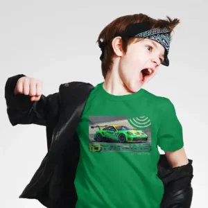 Kinder T-Shirt ID-RACING - KIANO BLUM - PORSCHE SIXT CARRERA CUP DEUTSCHLAND #42