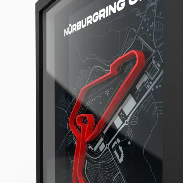 Nürburgring GP 3D race track Original A4 - Image 5