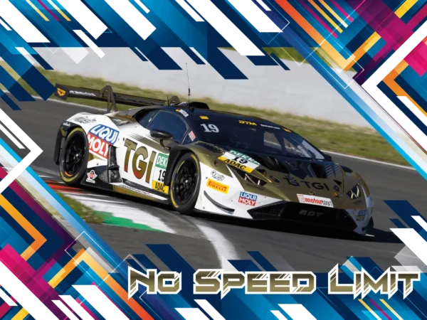 Lamborghini Huracán GT3 Evo2 - Team Grasser #19 - Kids T-Shirt - Image 3