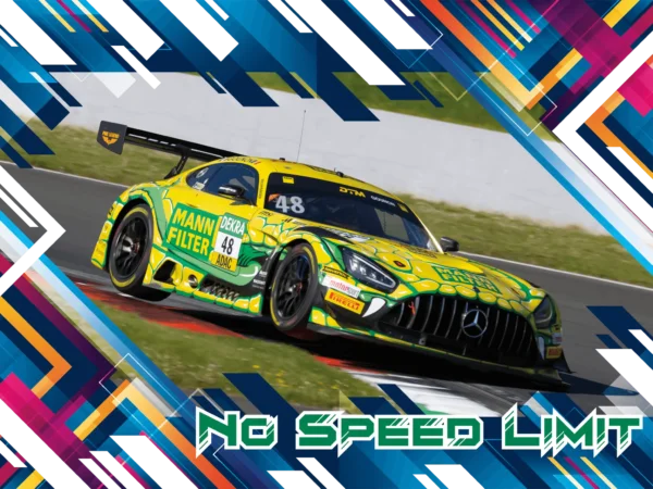 Mercedes-AMG GT3 - Team Mann-Filter #48 - Kinder T-Shirt – Bild 4