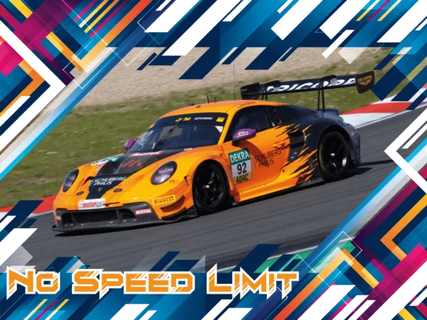 Porsche 911 GT3 R  - Team Manthey Junior #92 - Kinder T-Shirt – Bild 5