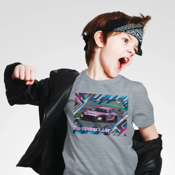 Mercedes-AMG GT3 - Team Landgraf #22 - Kids T-Shirt - Image 2