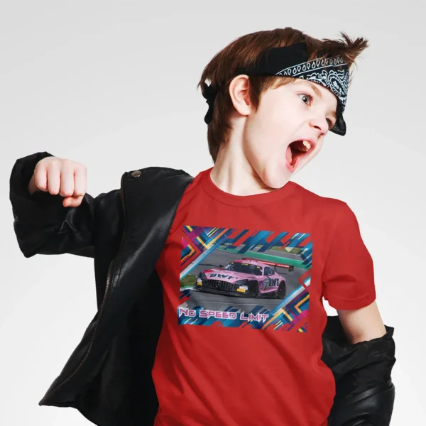 Mercedes-AMG GT3 - Team Landgraf #22 - Kids T-Shirt - Image 3