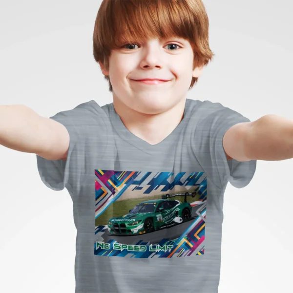 BMW M4 GT3 - Team Schubert #11 - Kids T-Shirt - Image 2