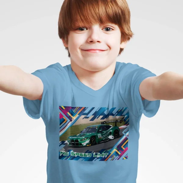 BMW M4 GT3 - Team Schubert #11 - Kids T-Shirt - Image 3