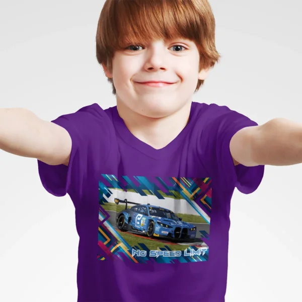 BMW M4 GT3 - Team Schubert #33 - Kids T-Shirt - Image 3