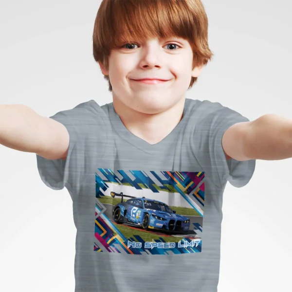 BMW M4 GT3 - Team Schubert #33 - Kids T-Shirt - Image 2