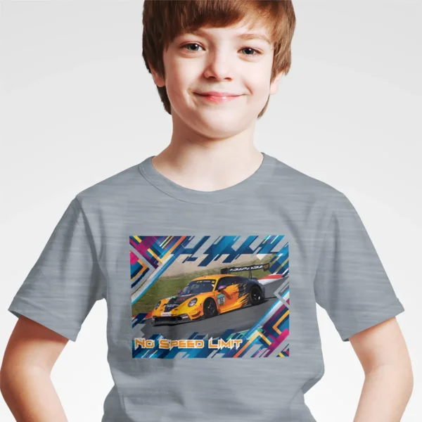 Porsche 911 GT3 R  - Team Manthey Junior #92 - Kinder T-Shirt – Bild 3