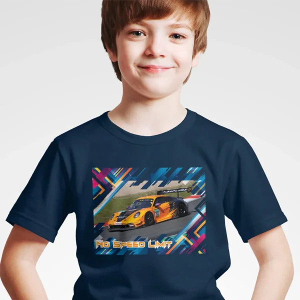 Porsche 911 GT3 R  - Team Manthey Junior #92 - Kinder T-Shirt – Bild 2