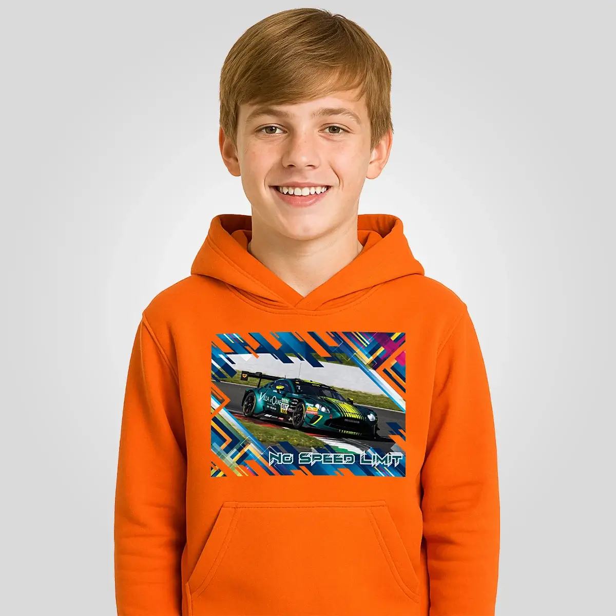 Aston Martin Vantage GT3 Evo Hoodie für Kids & Teens #7 5 Aston Martin Vantage GT3 Evo Hoodie für Kids & Teens #7 - Image 5