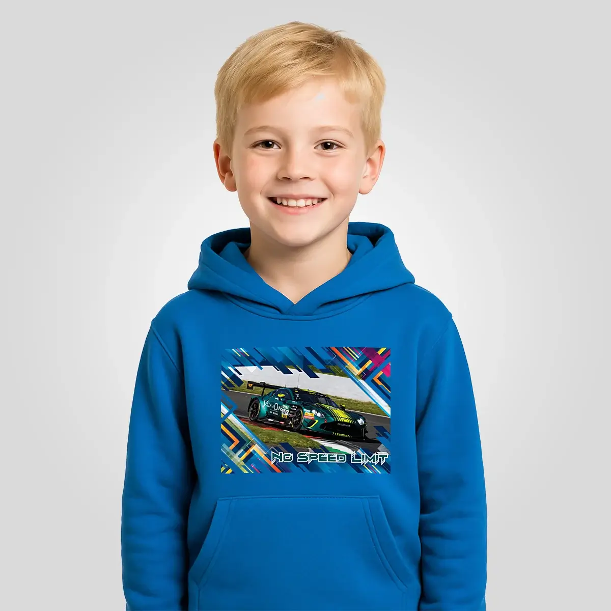 Aston Martin Vantage GT3 Evo Hoodie für Kids & Teens #7 3 Aston Martin Vantage GT3 Evo Hoodie für Kids & Teens #7 - Image 3