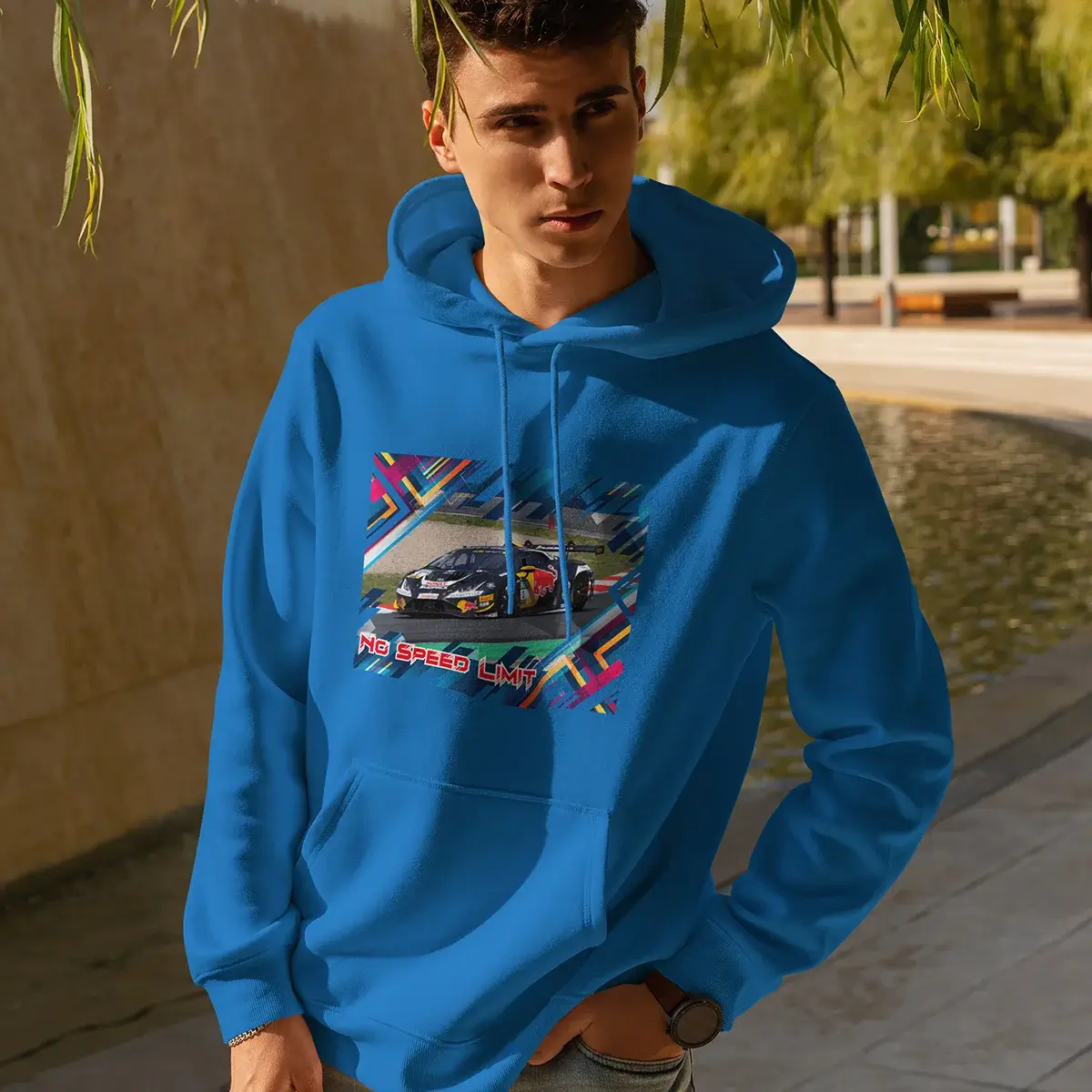 Lamborghini Huracán GT3 Evo2 Hoodie #1 | Motorsport Racingwear 3 Lamborghini Huracán GT3 Evo2 Hoodie #1 | Motorsport Racingwear - Image 3