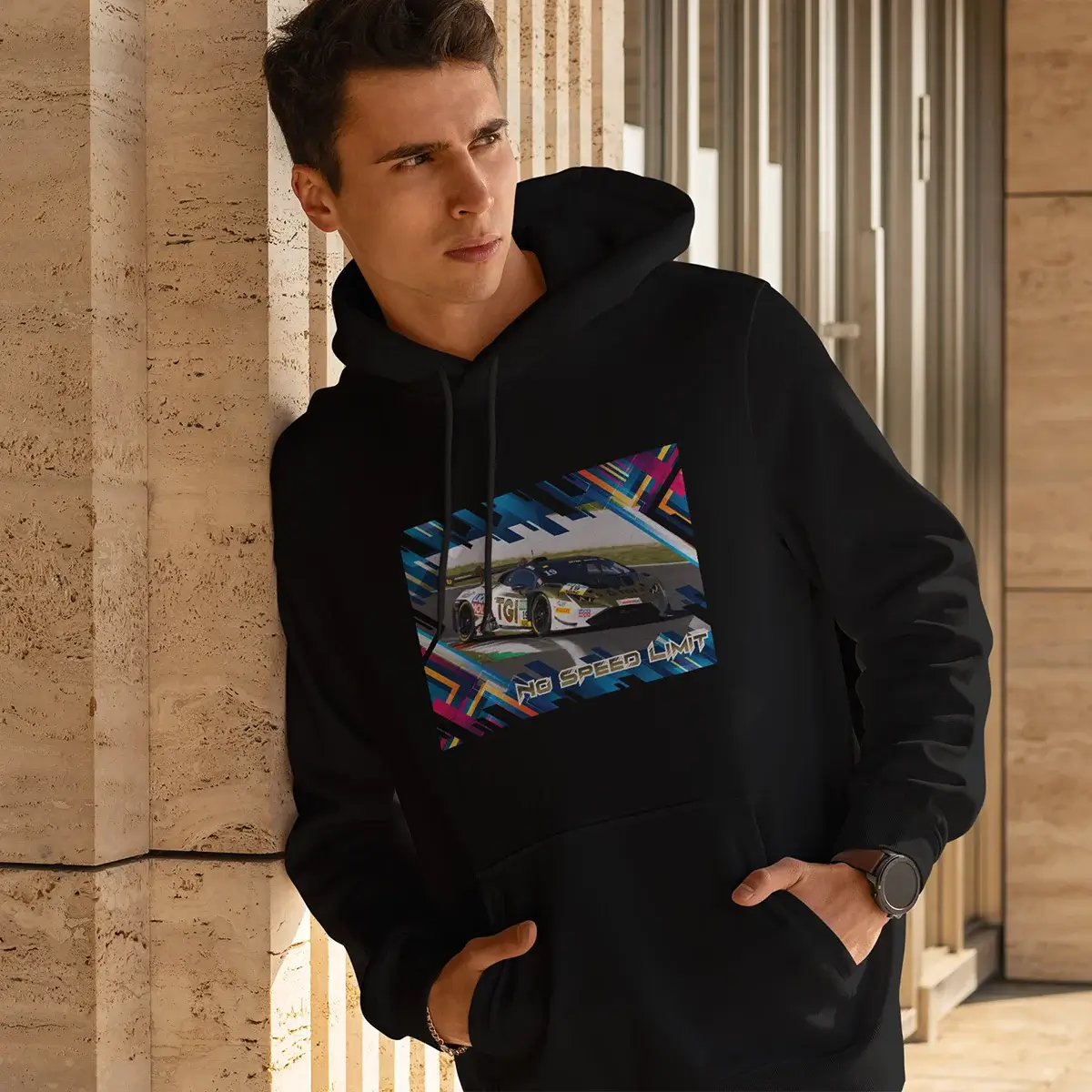 Sensationeller Lamborghini Huracán GT3 Evo2 Hoodie #19 | Motorsport Racingwear 1 Sensationeller Lamborghini Huracán GT3 Evo2 Hoodie #19 | Motorsport Racingwear