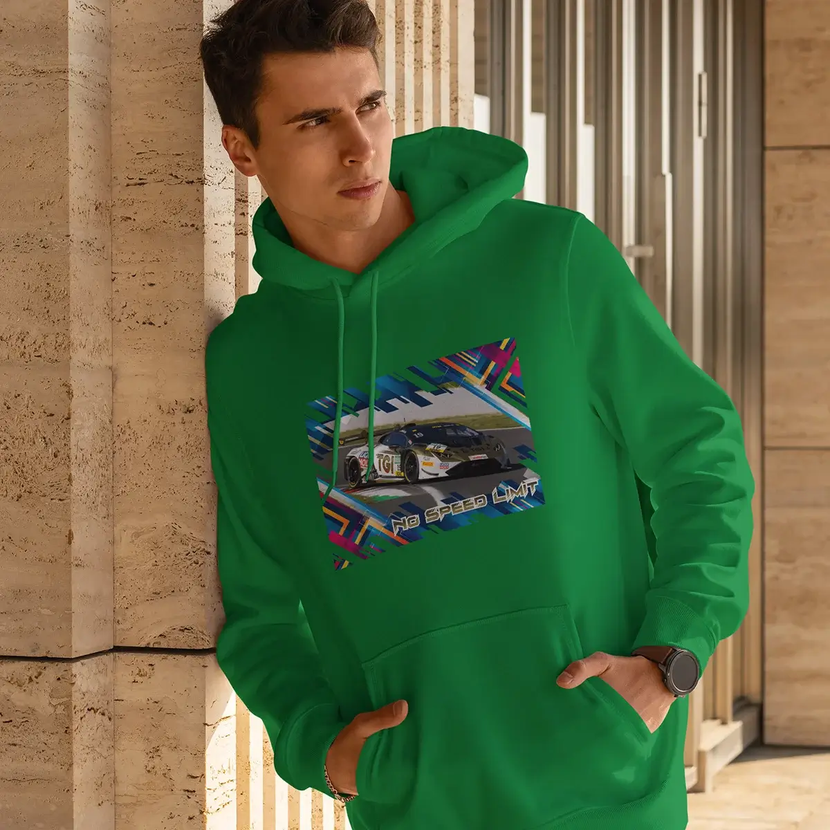 Sensationeller Lamborghini Huracán GT3 Evo2 Hoodie #19 | Motorsport Racingwear 5 Sensationeller Lamborghini Huracán GT3 Evo2 Hoodie #19 | Motorsport Racingwear – Bild 5