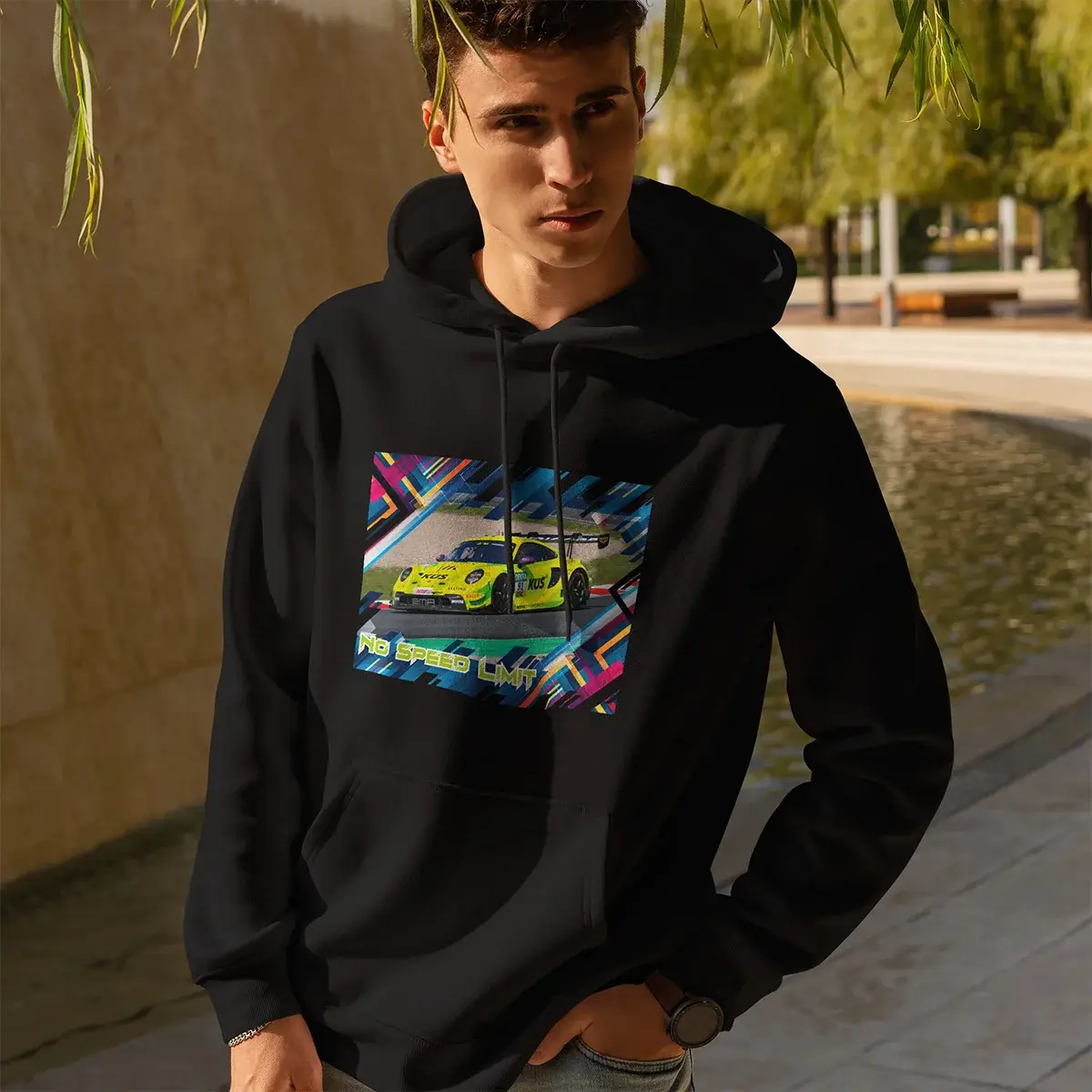 Meistverkaufter Porsche 911 GT3 R Hoodie #91 | Motorsport Style 7 Meistverkaufter Porsche 911 GT3 R Hoodie #91 | Motorsport Style – Bild 7