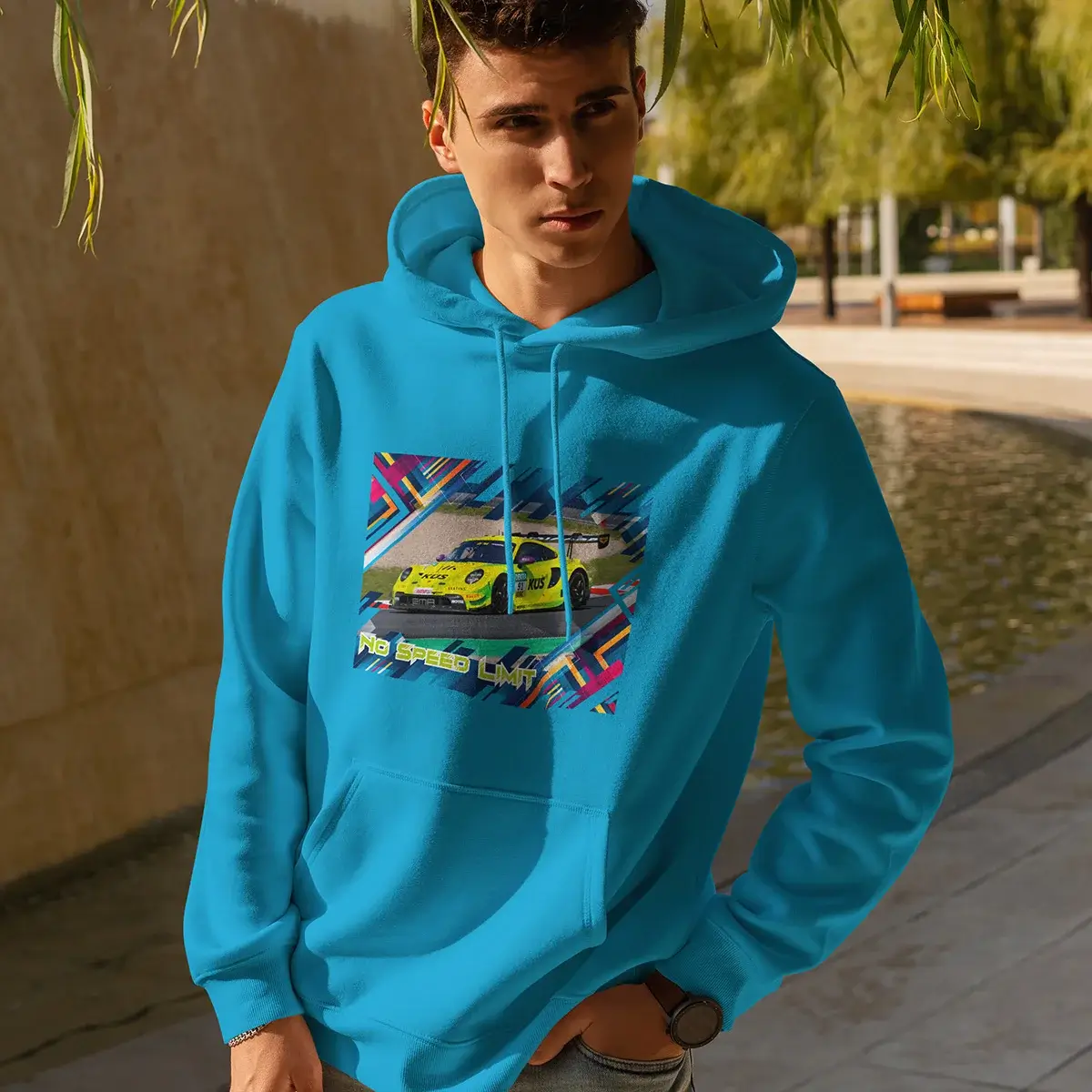 Meistverkaufter Porsche 911 GT3 R Hoodie #91 | Motorsport Style 6 Meistverkaufter Porsche 911 GT3 R Hoodie #91 | Motorsport Style – Bild 6