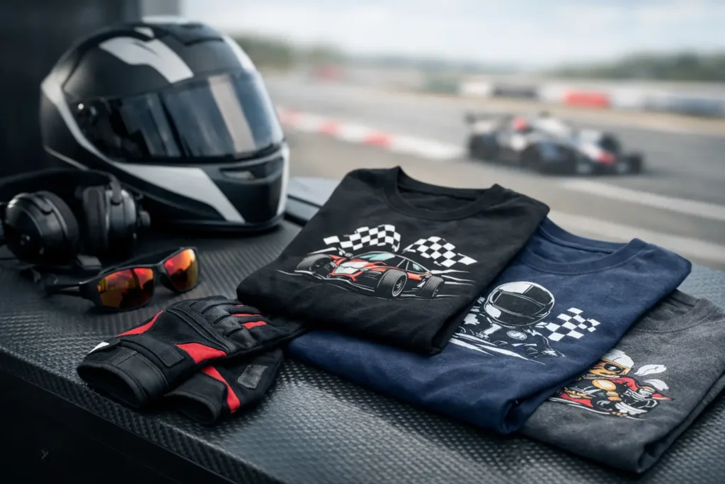 Lustige Motorsport Sprüche Shirt richtig wählen
