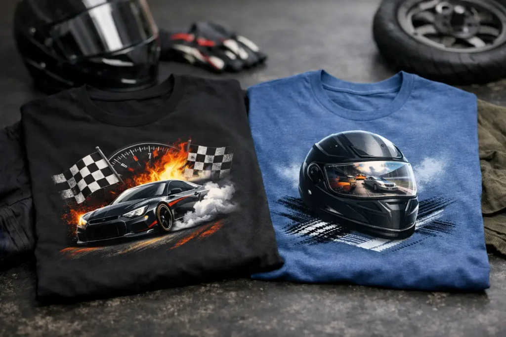 Racing T Shirt Sprüche, die wirklich zünden