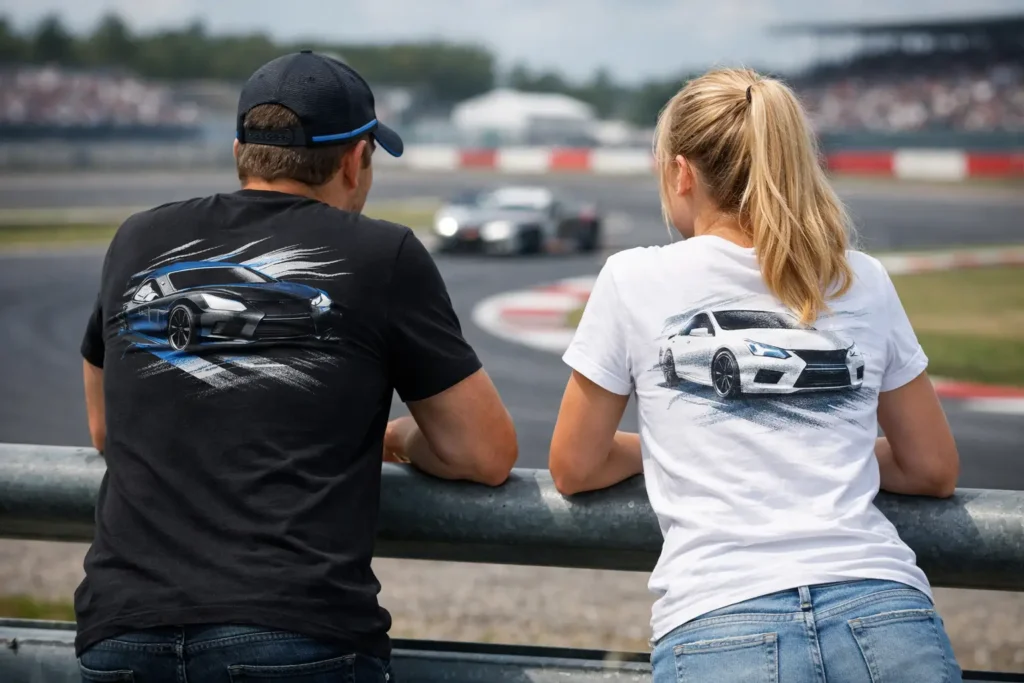 HOME 44 Motorsport Slogan Shirts mit Race-Attitüde