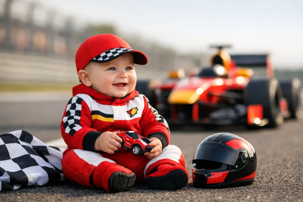 Motorsport Kleidung für Babys: Race Mode ab Start