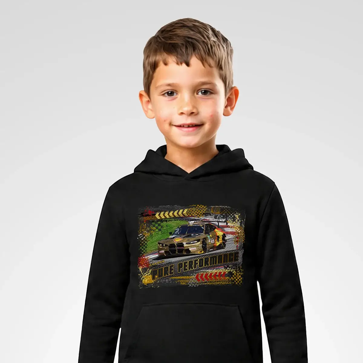 HOME 14 BMW M4 GT3 Kids Hoodie #3 - Motorsport Artwear
