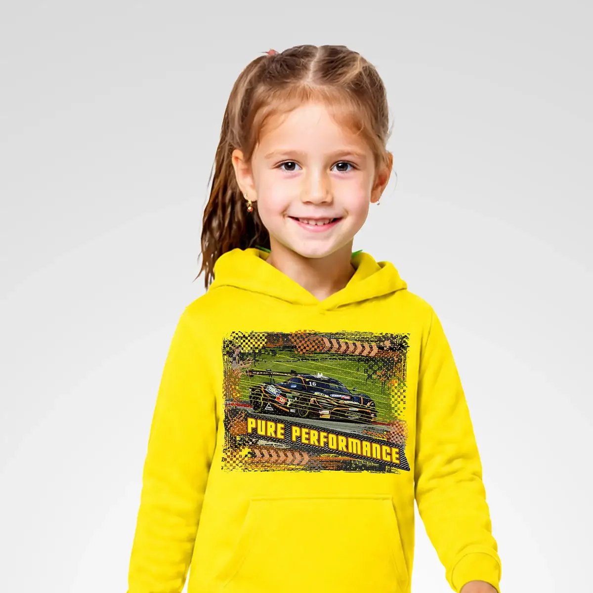 McLaren 720S GT3 Evo Kids Hoodie #16 - Motorsport Artwear 8 McLaren 720S GT3 Evo Kids Hoodie #16 - Motorsport Artwear – Bild 8