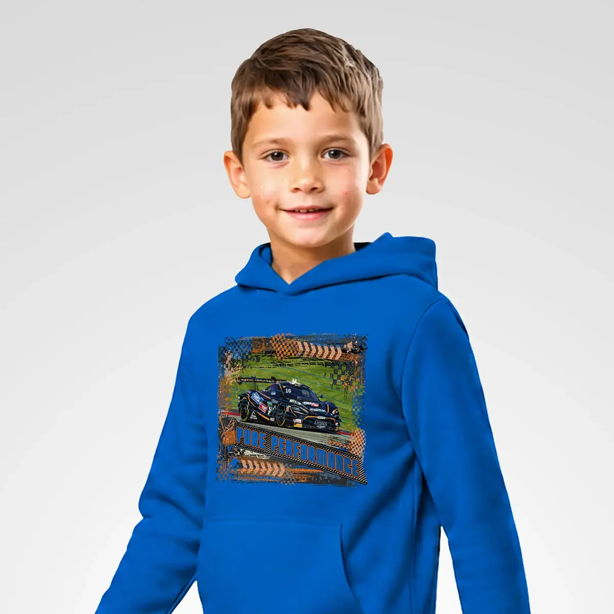 McLaren 720S GT3 Evo Kids Hoodie #16 - Motorsport Artwear 7 McLaren 720S GT3 Evo Kids Hoodie #16 - Motorsport Artwear – Bild 7