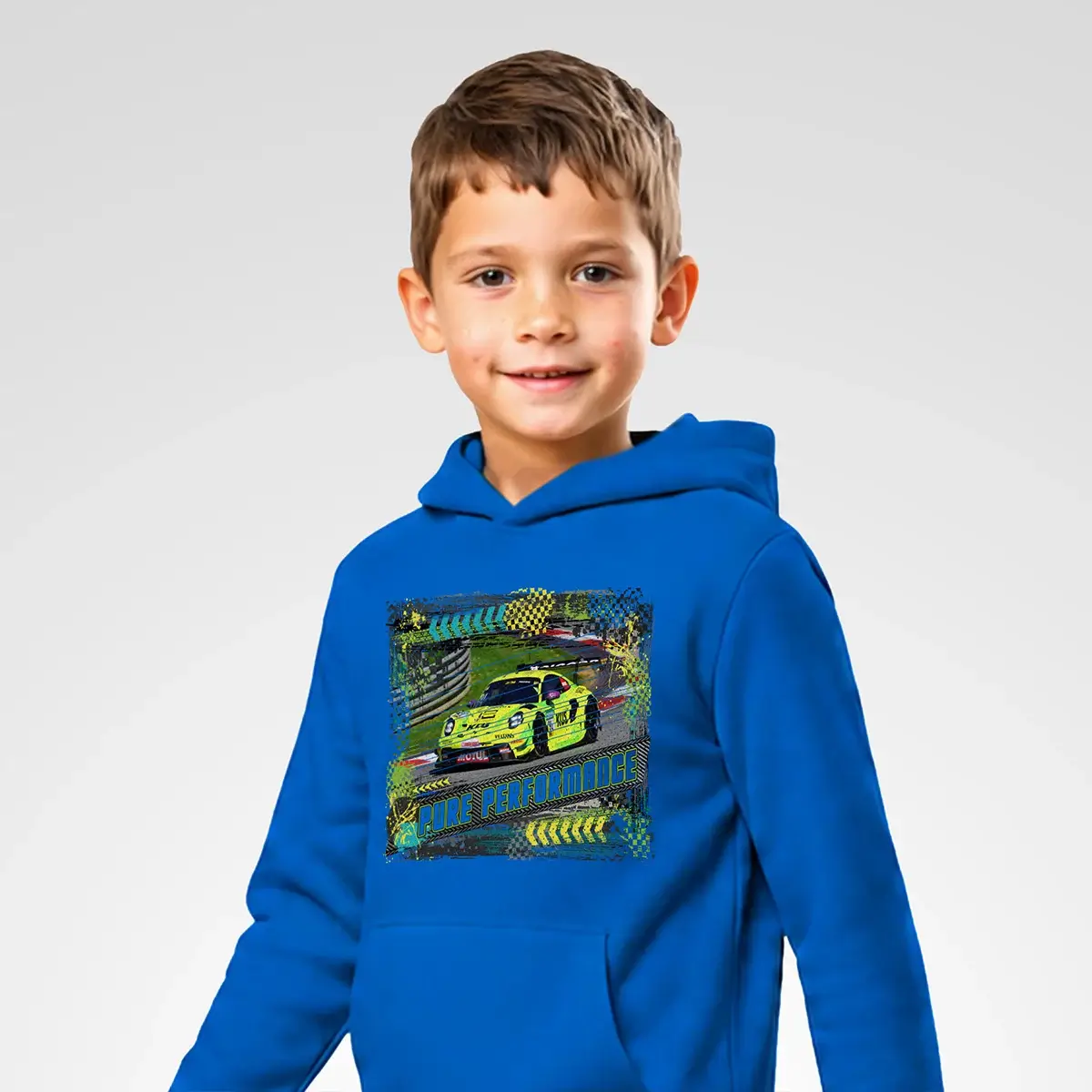 Porsche 911 GT3 R Kids Hoodie #91 - Motorsport Artwear 2 Porsche 911 GT3 R Kids Hoodie #91 - Motorsport Artwear – Bild 2