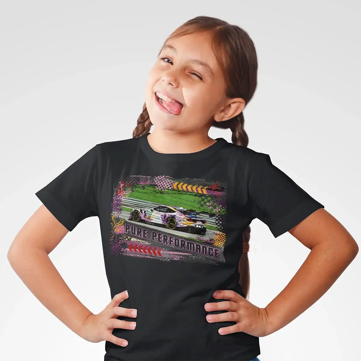 Ford Mustang GT3 Kids T-Shirt #64 - Motorsport Artwear 5 Ford Mustang GT3 Kids T-Shirt #64 - Motorsport Artwear – Bild 5