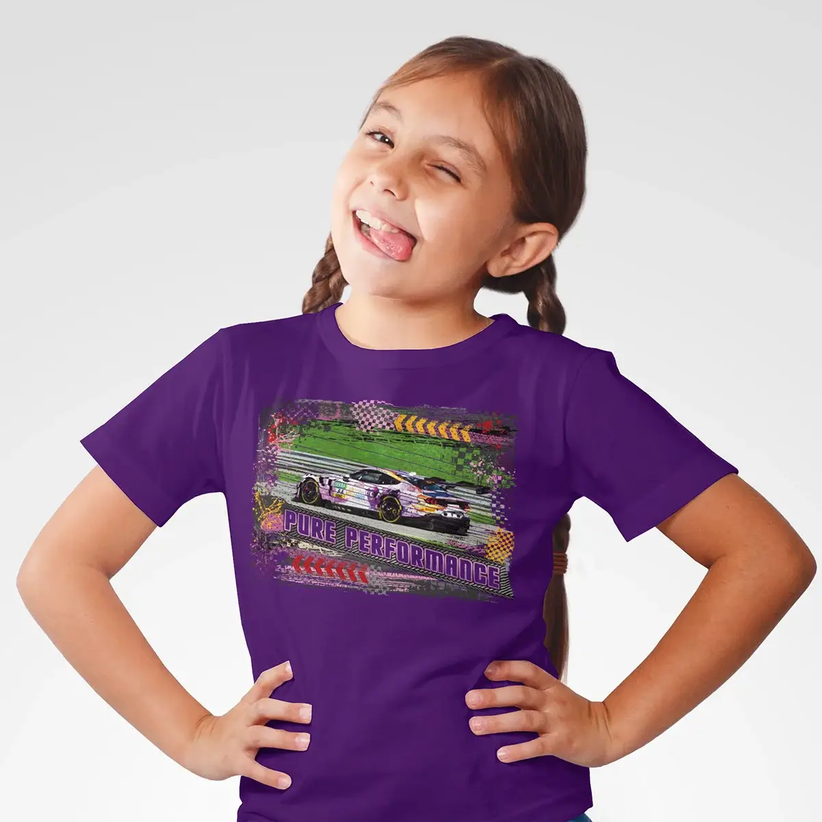 Ford Mustang GT3 Kids T-Shirt