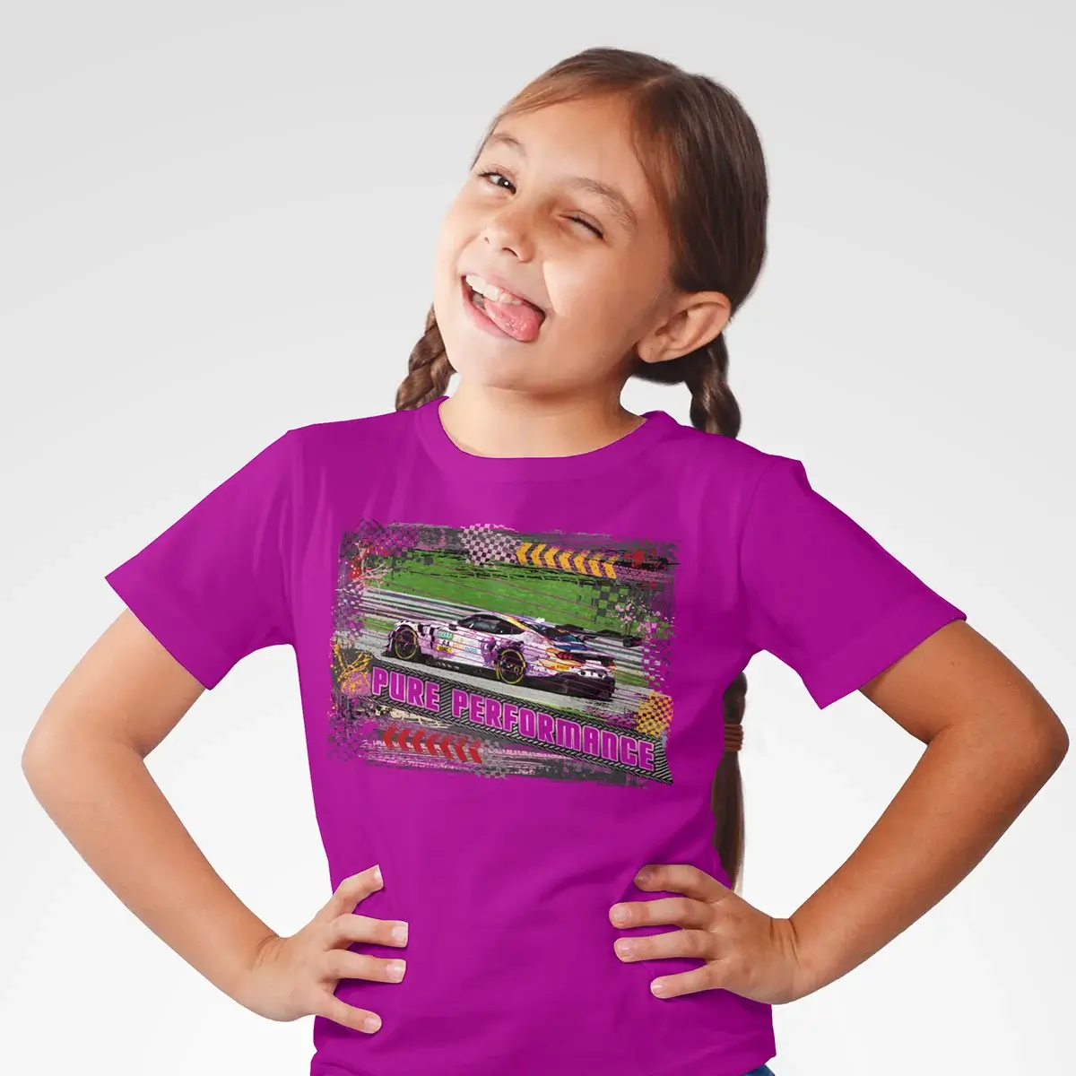 Ford Mustang GT3 Kids T-Shirt #64 - Motorsport Artwear 4 Ford Mustang GT3 Kids T-Shirt #64 - Motorsport Artwear – Bild 4