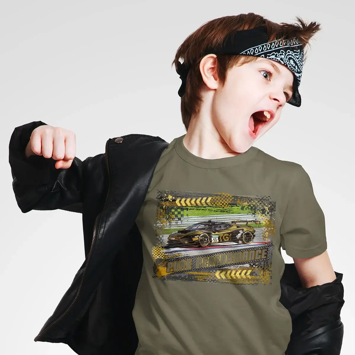 Lamborghini Temerario GT3 Kids T-Shirt #63 - Motorsport Artwear 6 Lamborghini Temerario GT3 Kids T-Shirt #63 - Motorsport Artwear – Bild 6