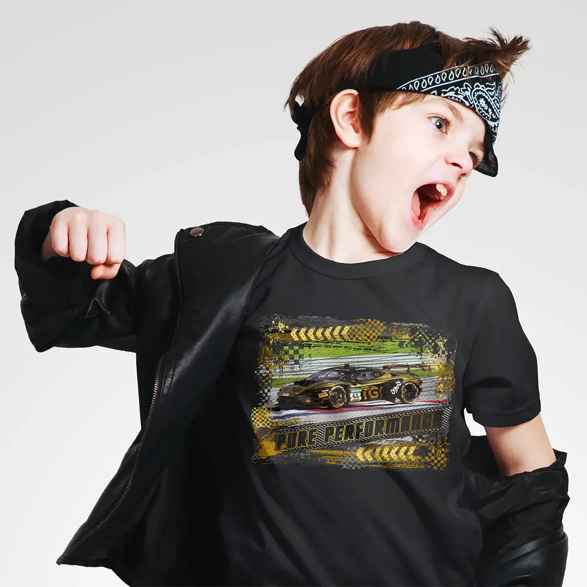 Lamborghini Temerario GT3 Kids T-Shirt #63 - Motorsport Artwear 5 Lamborghini Temerario GT3 Kids T-Shirt #63 - Motorsport Artwear – Bild 5