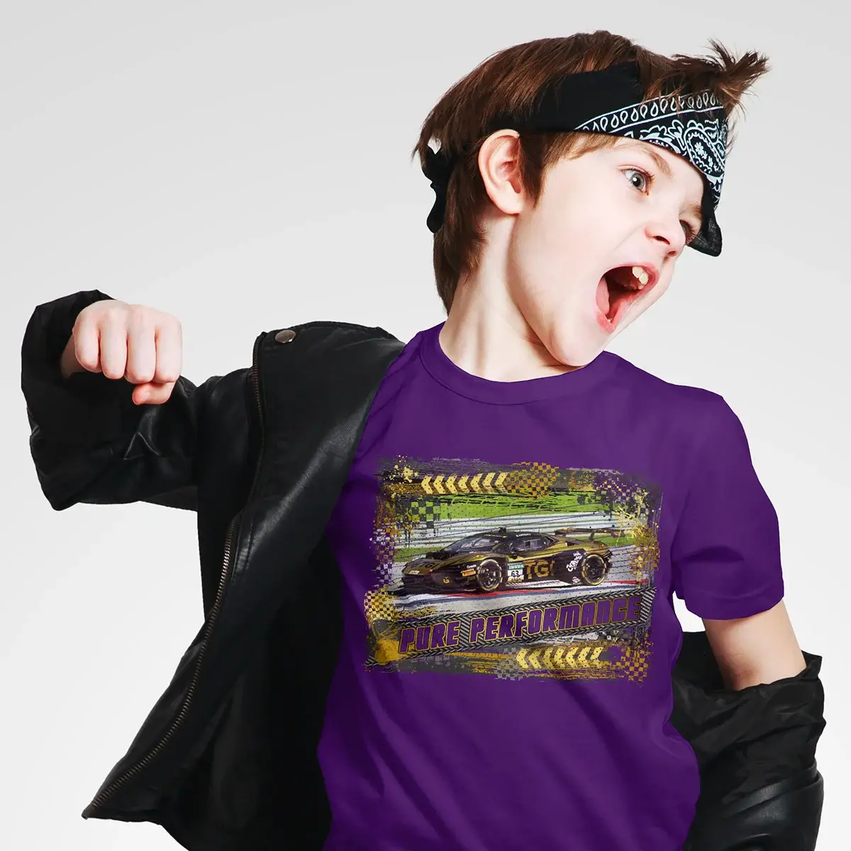 Lamborghini Temerario GT3 Kids T-Shirt #63 - Motorsport Artwear 4 Lamborghini Temerario GT3 Kids T-Shirt #63 - Motorsport Artwear – Bild 4