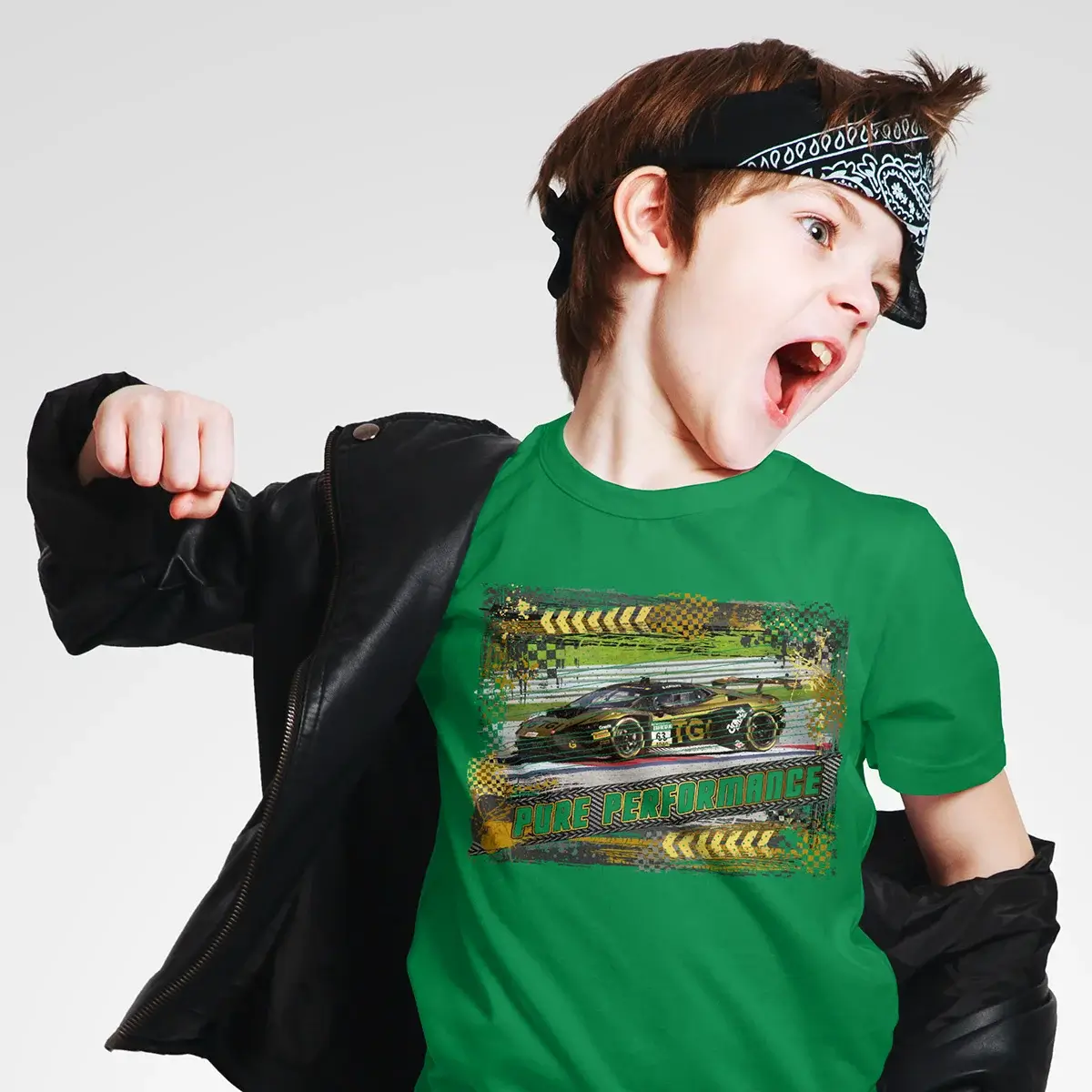 Lamborghini Temerario GT3 Kids T-Shirt