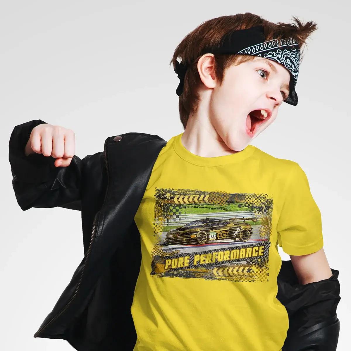 Lamborghini Temerario GT3 Kids T-Shirt #63 - Motorsport Artwear 2 Lamborghini Temerario GT3 Kids T-Shirt #63 - Motorsport Artwear – Bild 2