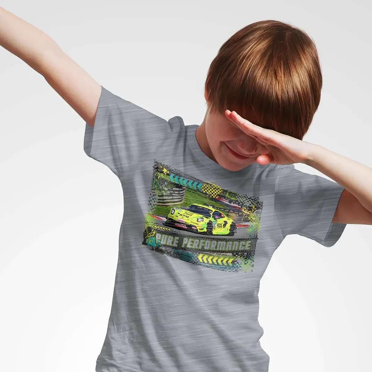 Porsche 911 GT3 R Kids T-Shirt #91 - Motorsport Artwear 2 Porsche 911 GT3 R Kids T-Shirt #91 - Motorsport Artwear – Bild 2