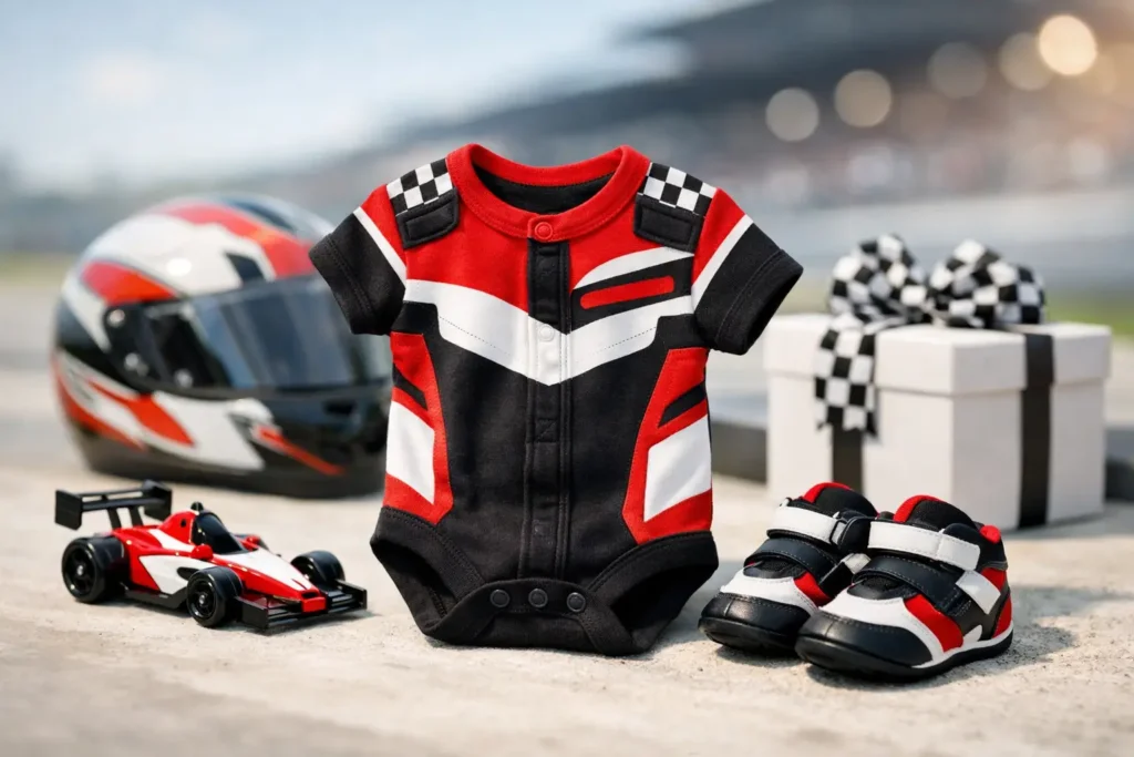 HOME 44 Baby-Motorsport-Body als Geschenk für kleine Racer