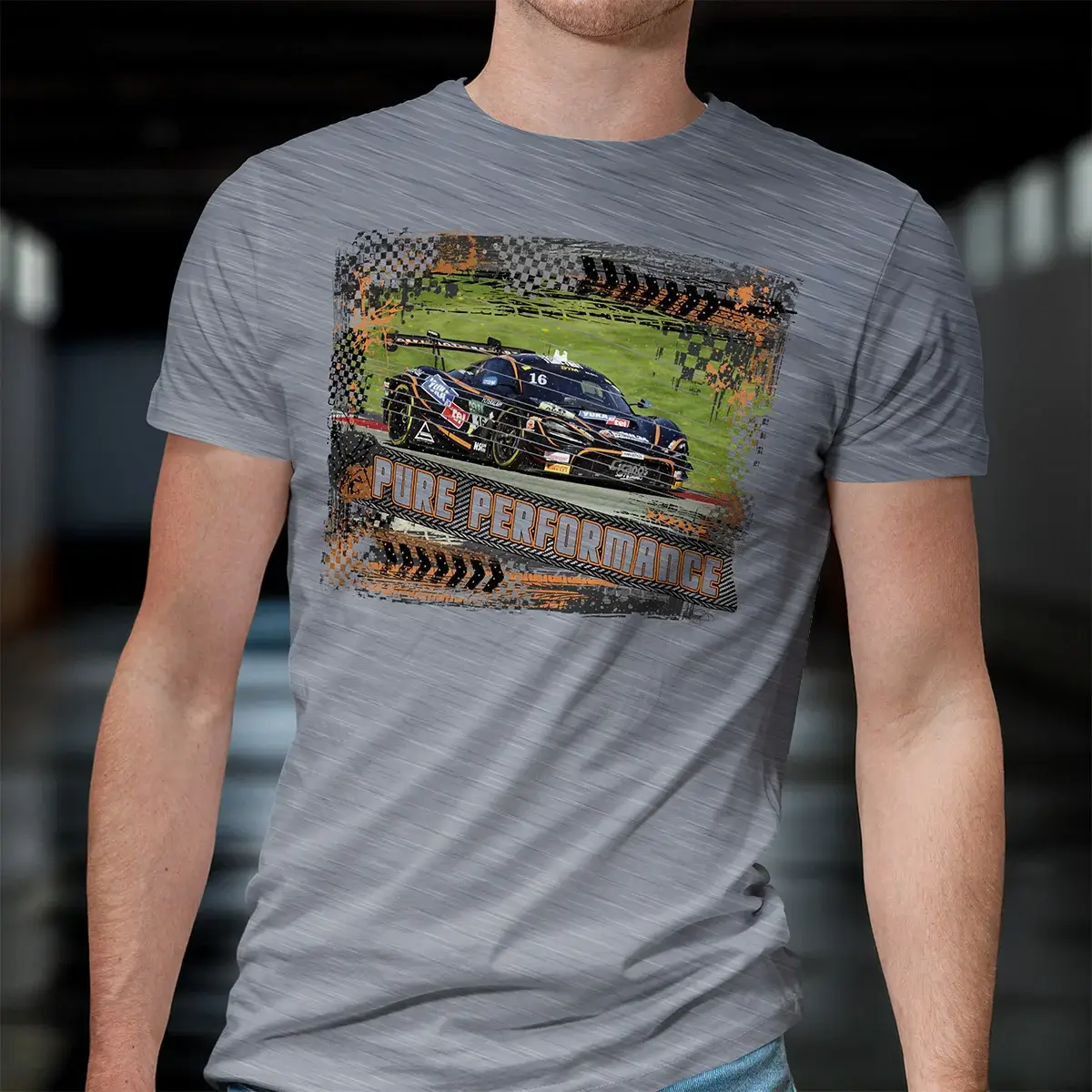 McLaren 720S GT3 Evo Herren T-Shirt #16 - Motorsport Artwear 2 McLaren 720S GT3 Evo Herren T-Shirt #16 - Motorsport Artwear – Bild 2