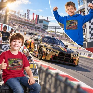 BMW M4 GT3 Kids Aktionskombi 3