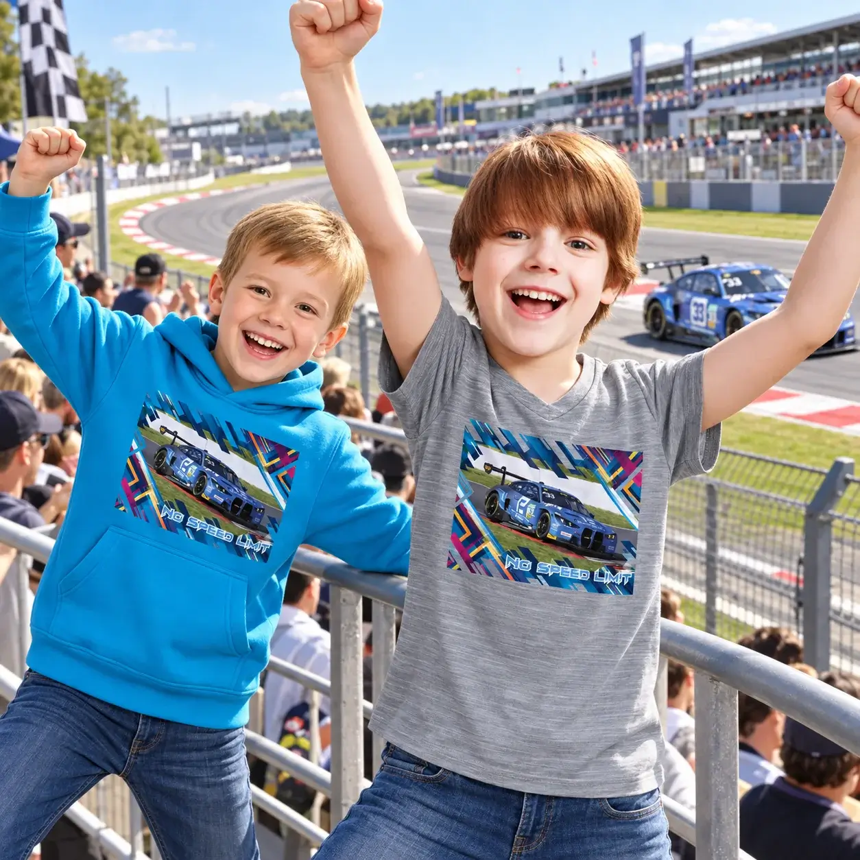 BMW M4 GT3 Kids Aktionskombi 33