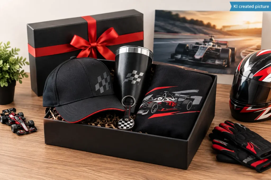 HOME 44 Motorsport Fanartikel Geschenkset Ideen mit Speed